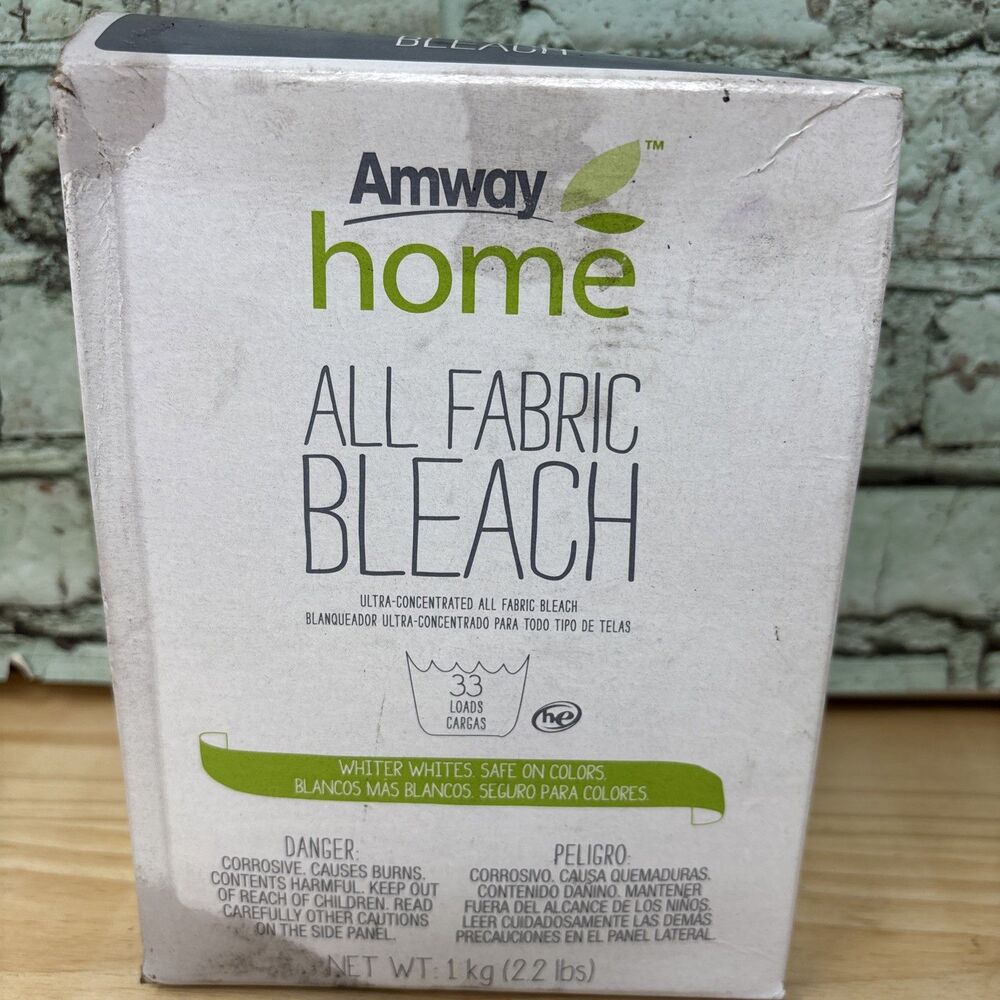Amway home All Fabric Bleach Powder, Ultra-Concentrated, 33 Loads, Unscented